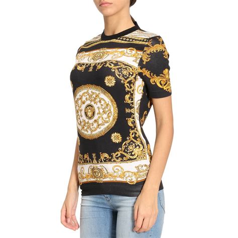 versace diamond t shirt|versace tee shirts women.